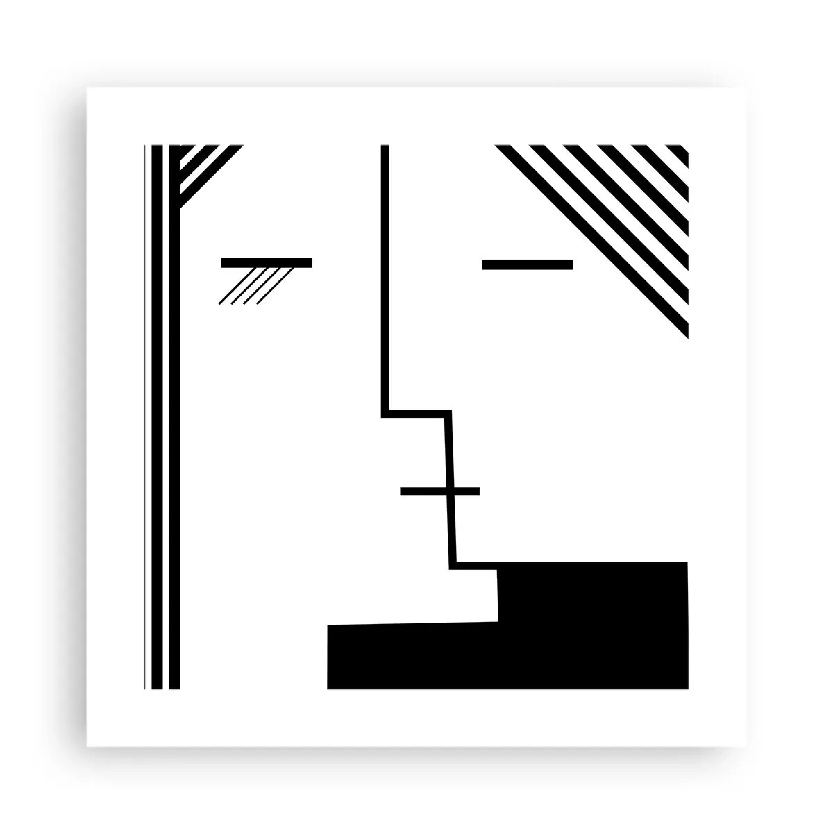 Póster - Solo un beso - 40x40 cm