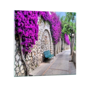 Cuadro sobre vidrio - Impresiones sobre Vidrio - Punto de reunión - 60x60 cm