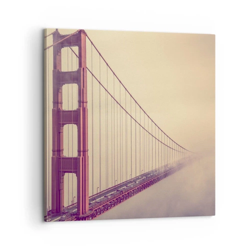 Cuadro sobre lienzo - Impresión de Imagen - Entre el cielo y la tierra - 60x60 cm