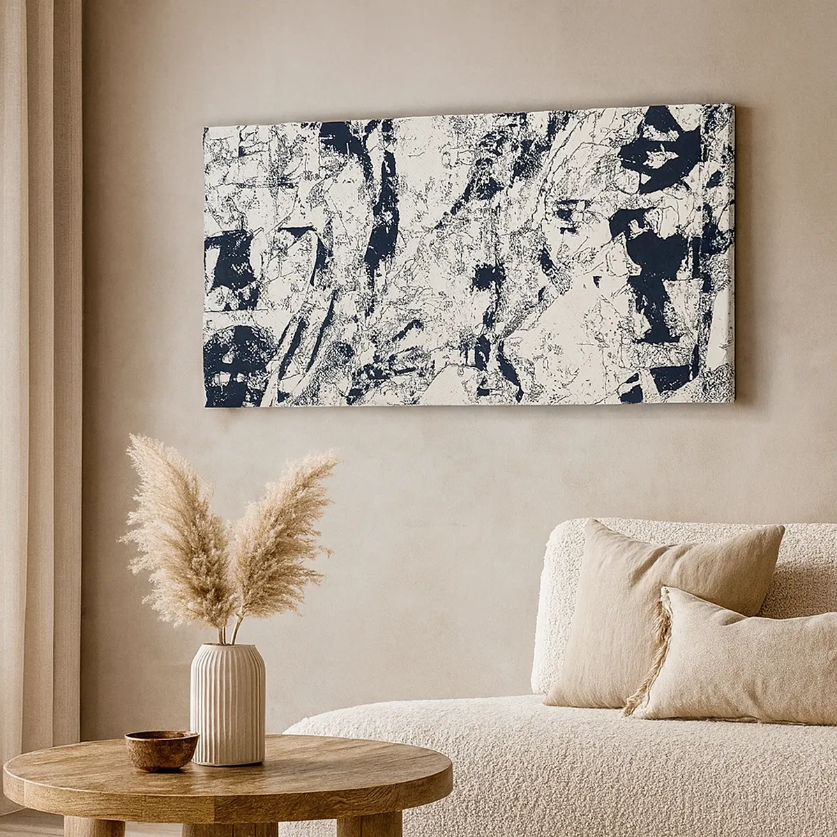 Cuadro sobre lienzo - Impresión de Imagen - La interpenetración de los opuestos - 30x30 cm