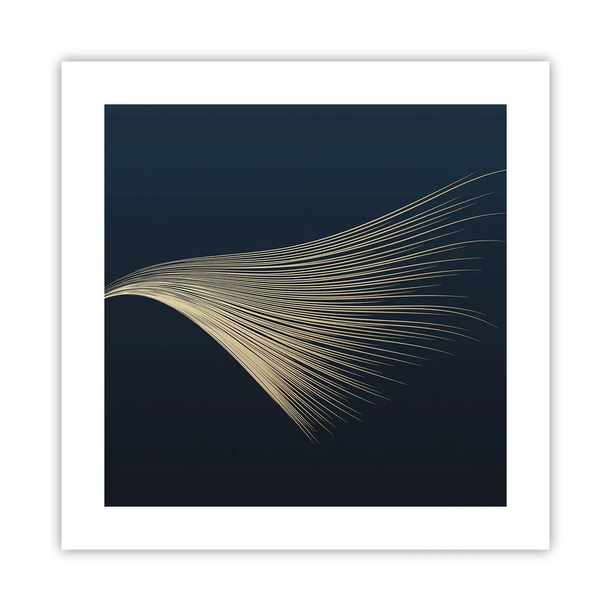 Póster - Como el cabello de un ángel - 40x40 cm