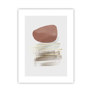 Póster - Una columnata abstracta - 30x40 cm