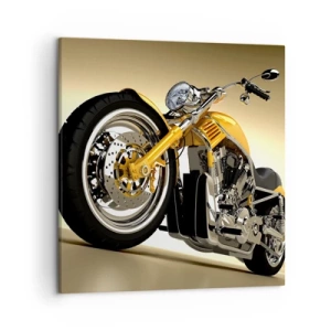 Cuadro sobre lienzo - Impresión de Imagen - Un sueño de fuerza y velocidad - 50x50 cm