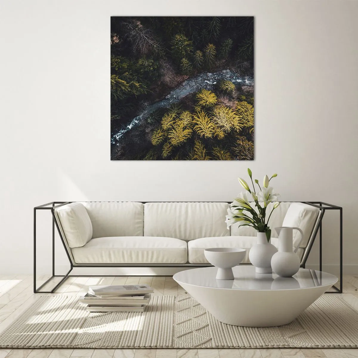 Cuadro sobre vidrio - Impresiones sobre Vidrio - Rápido, cada vez más rápido - 70x70 cm