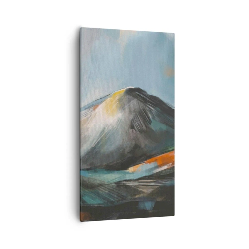 Cuadro sobre lienzo - Impresión de Imagen - Crudo y bello - 55x100 cm