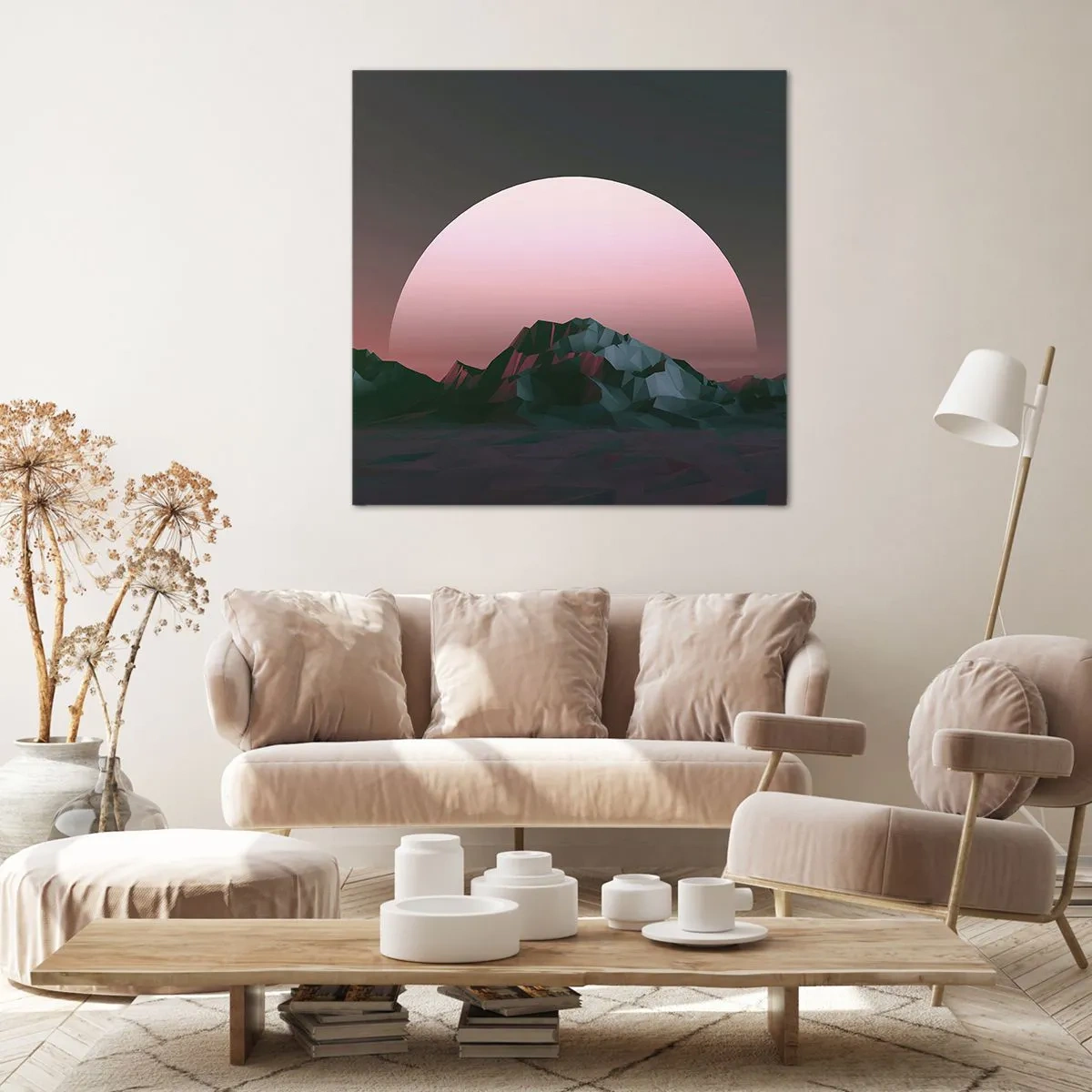 Cuadro sobre lienzo - Impresión de Imagen - En una galaxia muy muy lejana - 50x50 cm
