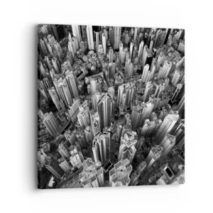 Cuadro sobre lienzo - Impresión de Imagen - Cada vez más alto - 30x30 cm