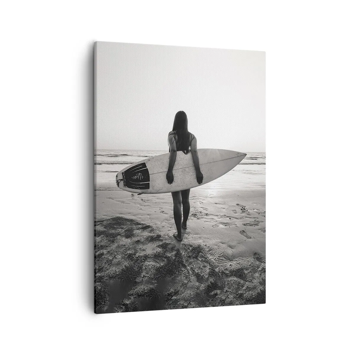 Cuadro sobre lienzo - Impresión de Imagen - Hija de las olas marinas - 50x70 cm
