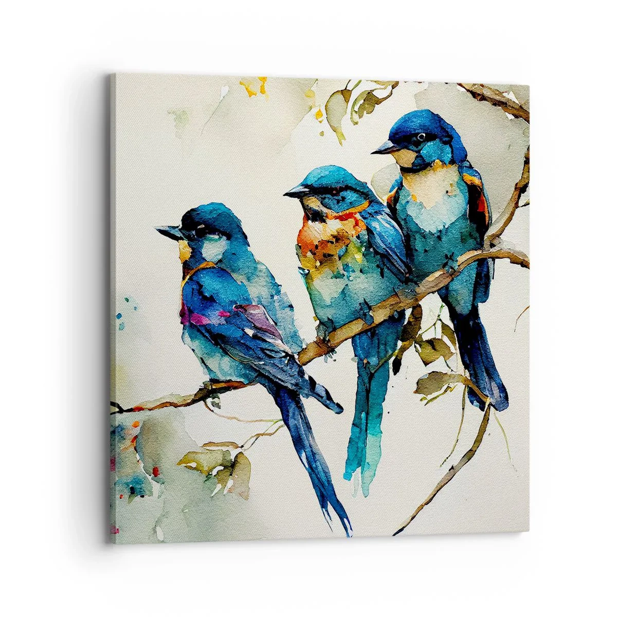 Cuadro sobre lienzo - Impresión de Imagen - ¿Ofendido? - 70x70 cm