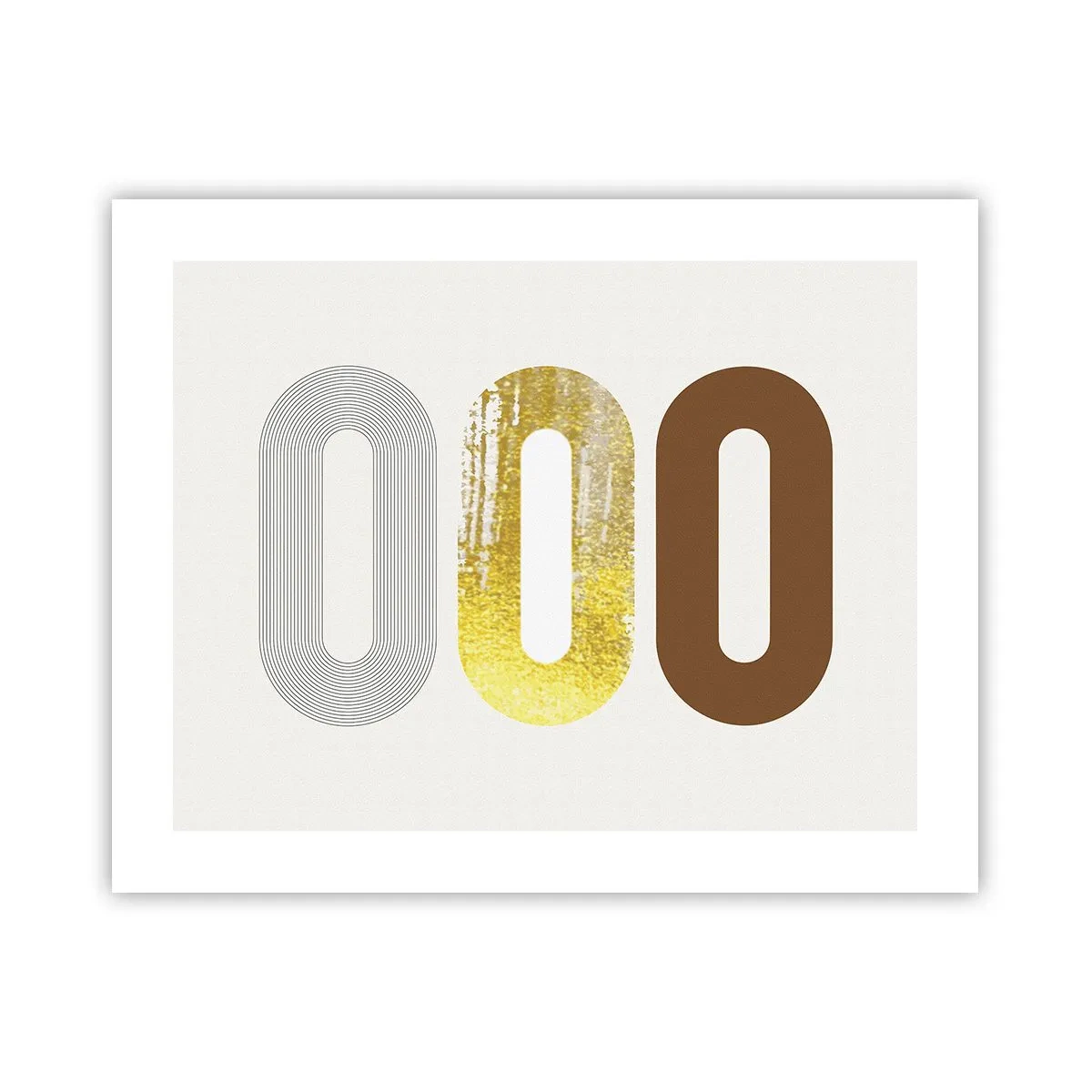 Póster - ¡Ooo! - 50x40 cm
