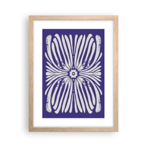 Póster en marco roble claro - Inspiraciones étnicas - 30x40 cm