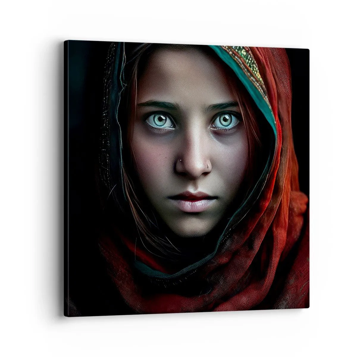 Cuadro sobre lienzo - Impresión de Imagen - Princesa del Este - 40x40 cm