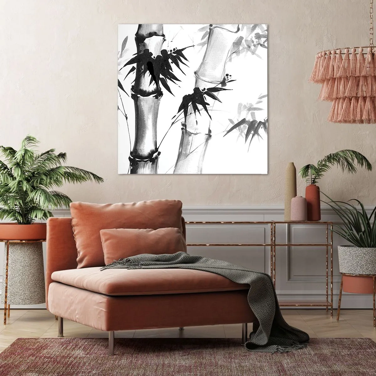 Cuadro sobre lienzo - Impresión de Imagen - Primer plano de Oriente - 40x40 cm