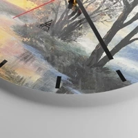 Esfera sin numeración, con rayas