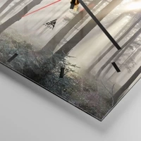 Esfera sin numeración, con rayas