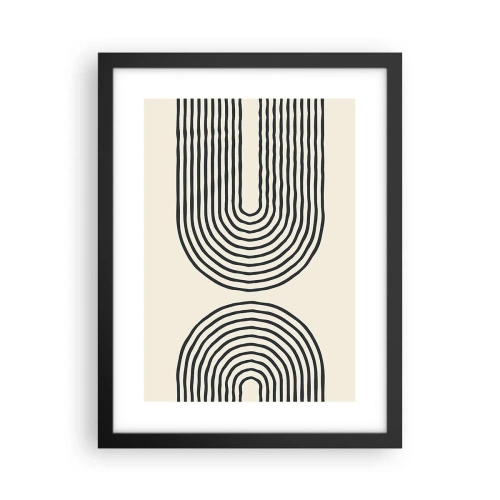 Póster en marco negro - Próximamente... - 30x40 cm