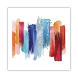 Póster - Arriba y abajo - 50x50 cm