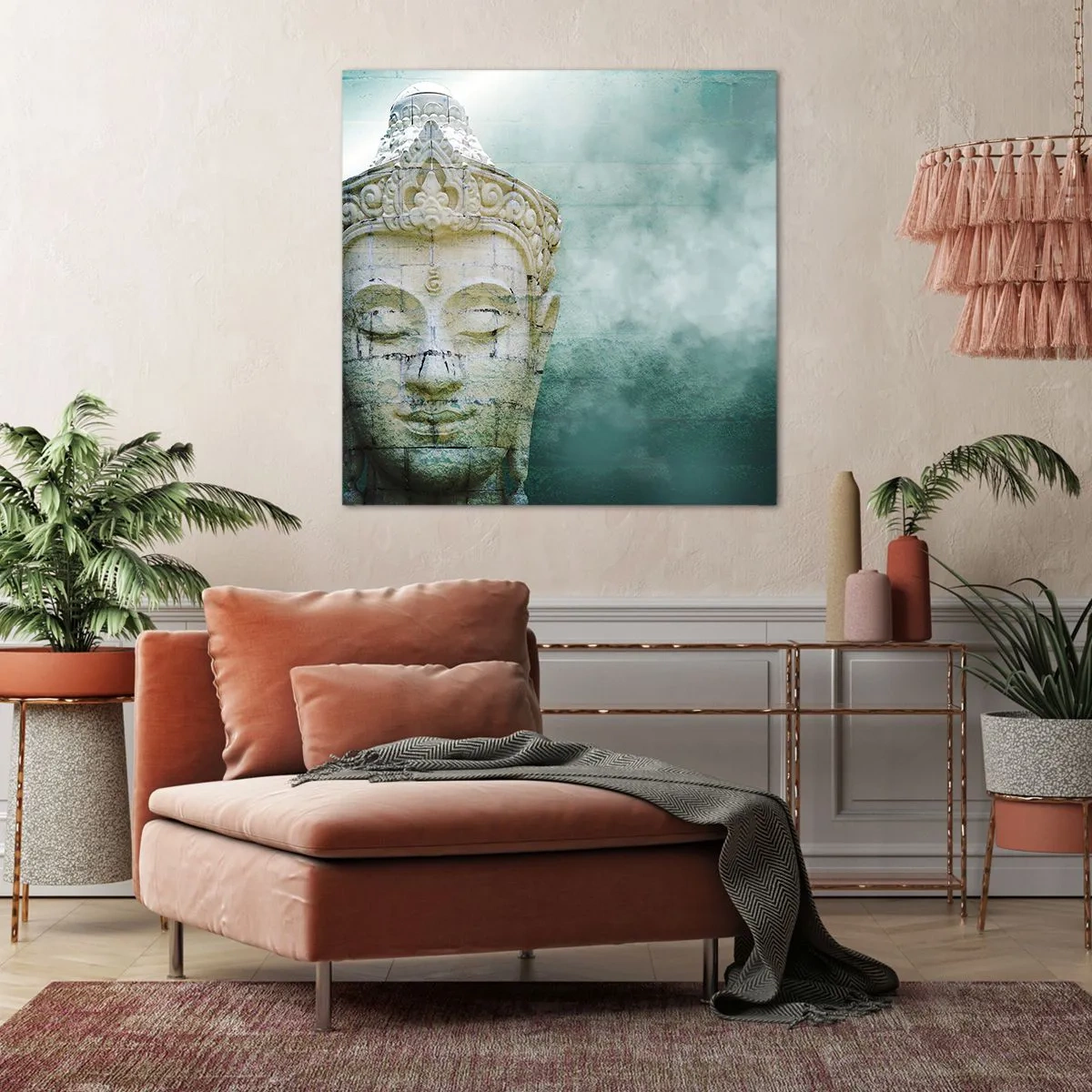 Cuadro sobre lienzo - Impresión de Imagen - Buscando la luz - 70x70 cm