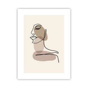 Póster - Escucharse a sí misma - 30x40 cm