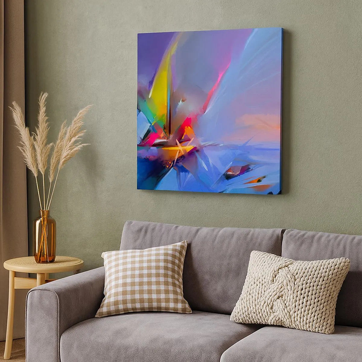 Cuadro sobre lienzo - Impresión de Imagen - Como un pájaro - 30x30 cm