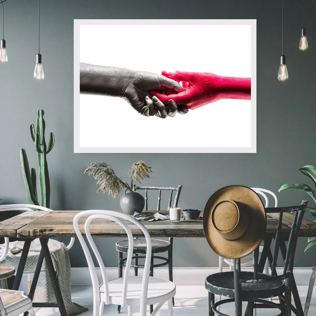 Póster - Juntos, aunque diferentes - 91x61 cm