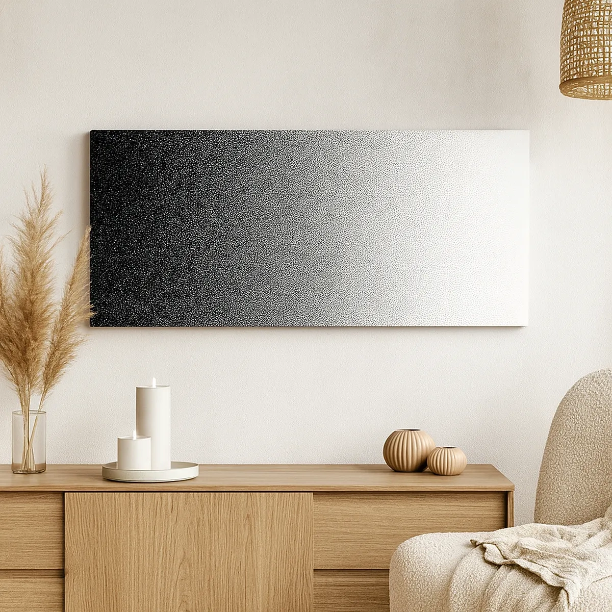 Cuadro sobre lienzo - Impresión de Imagen - Hacia la luz - 30x30 cm