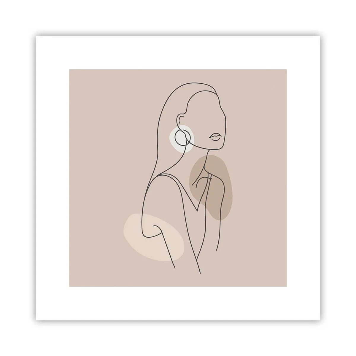 Póster - Un icono de la inocencia - 30x30 cm