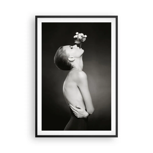 Póster en marco negro - Elegancia excéntrica - 61x91 cm
