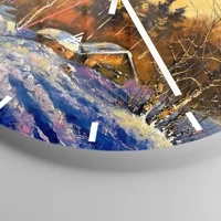 Esfera sin numeración, con rayas