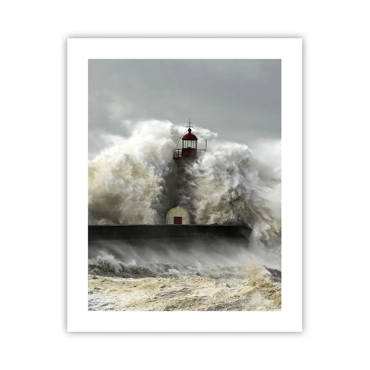 Póster - La furia del océano - 40x50 cm