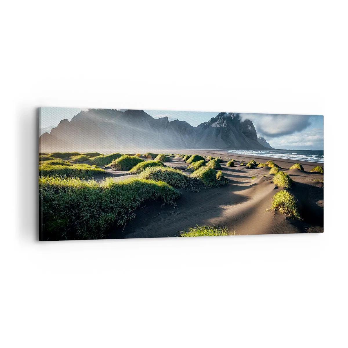 Cuadro sobre lienzo - Impresión de Imagen - Armonía de los elementos - 100x40 cm