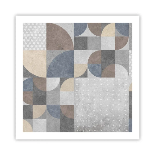 Póster - Fantasía cerámica - 60x60 cm