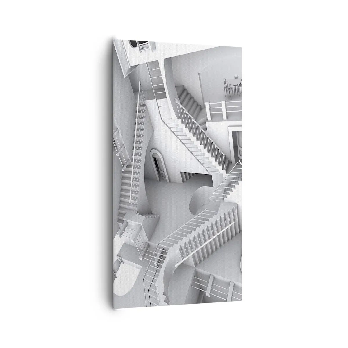 Cuadro sobre lienzo - Impresión de Imagen - Paradojas del espacio - 65x120 cm