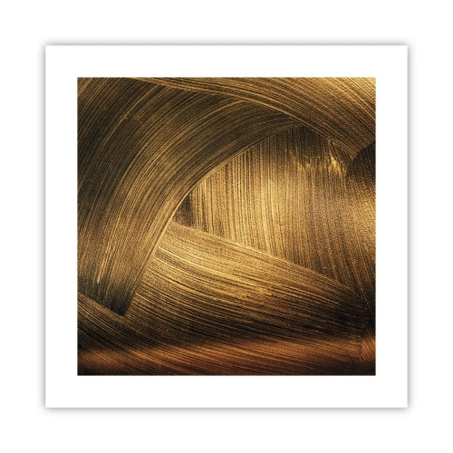 Póster - En un laberinto de oro - 40x40 cm