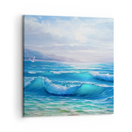 Cuadro sobre lienzo - Impresión de Imagen - Trae consuelo - 60x60 cm