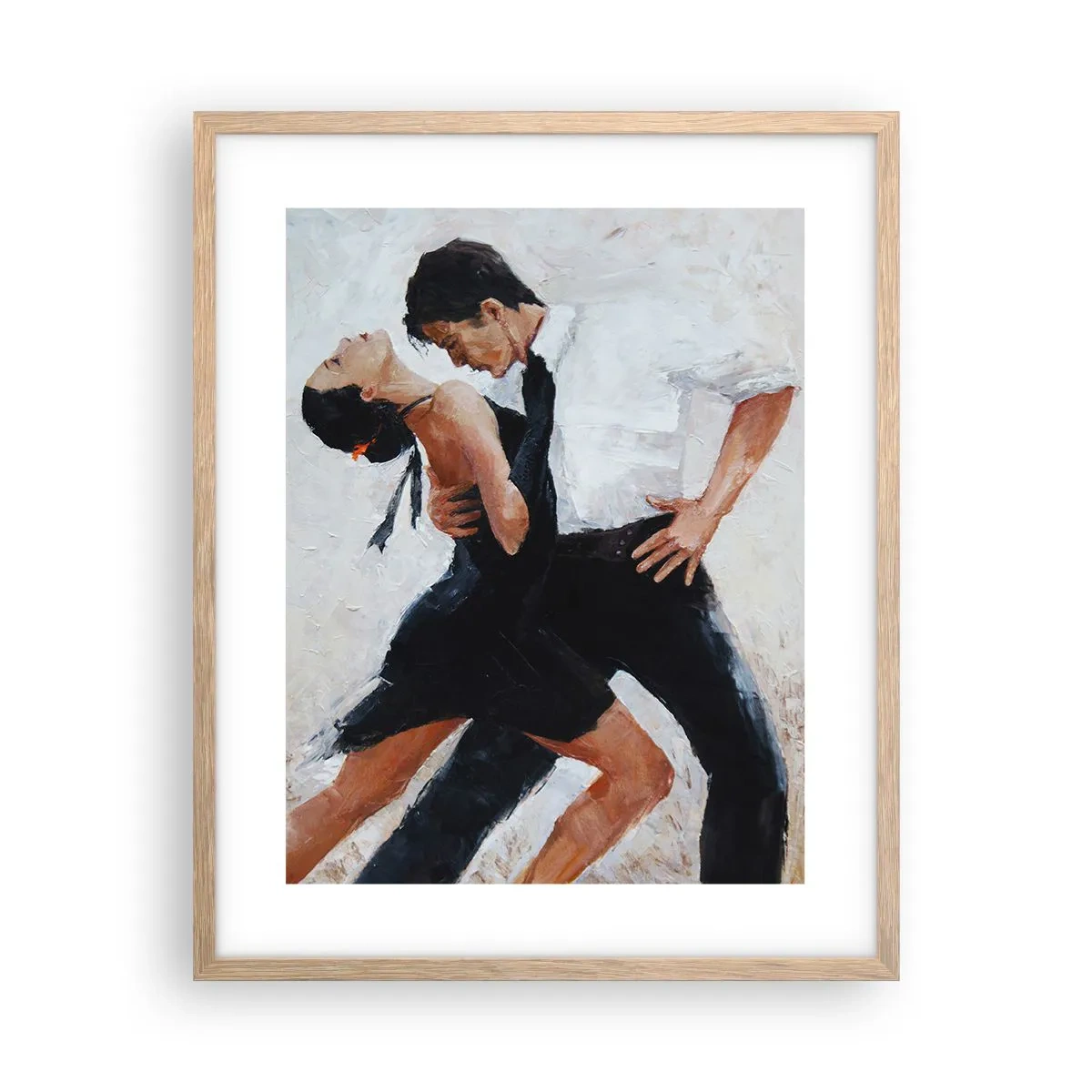 Póster en marco roble claro - El tango de mis sueños - 40x50 cm