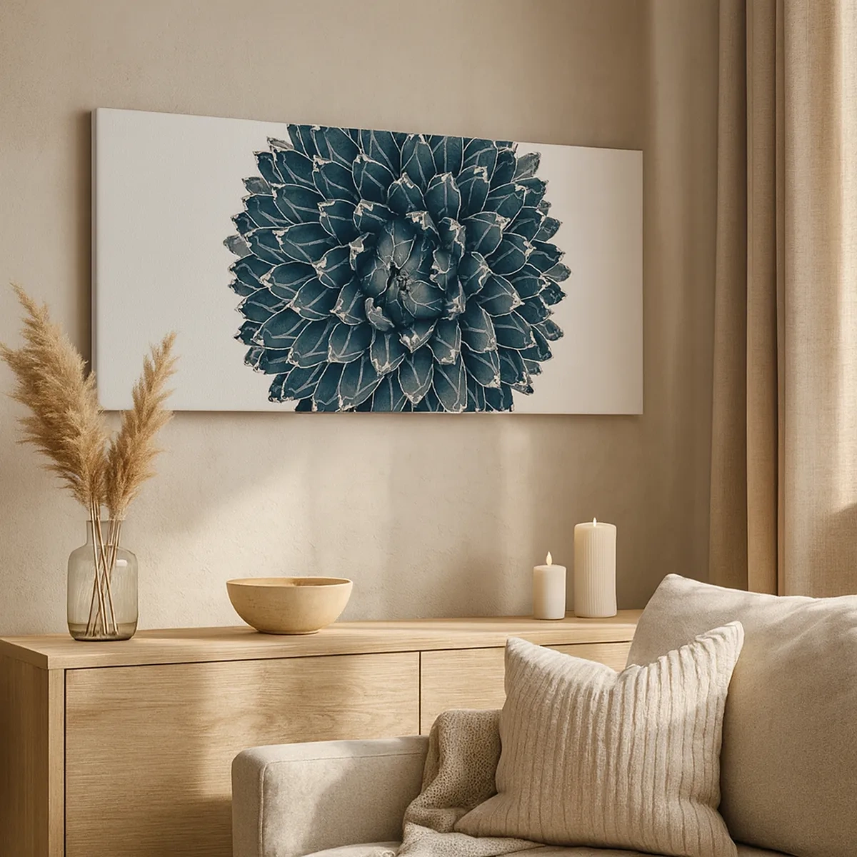 Cuadro sobre lienzo - Impresión de Imagen - Estrella del desierto - 30x30 cm