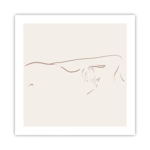 Póster - La forma del deseo - 50x50 cm