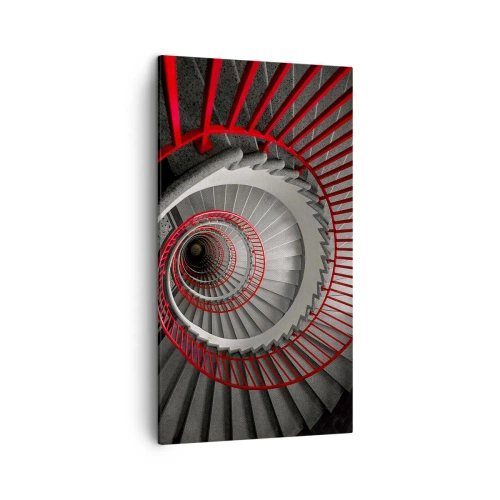 Cuadro sobre lienzo - Impresión de Imagen - Juegos arquitectónicos - 45x80 cm