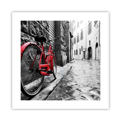 Póster - La verdadera belleza no envejece - 40x40 cm