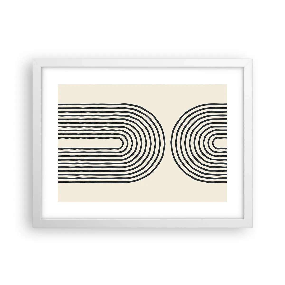 Póster en marco blanco - Próximamente... - 40x30 cm