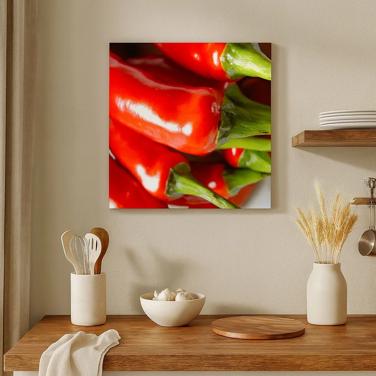 Cuadro sobre lienzo - Impresión de Imagen - Jugoso, brillante, suave - 30x30 cm