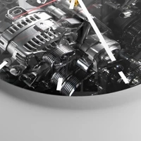 Esfera sin numeración, con rayas