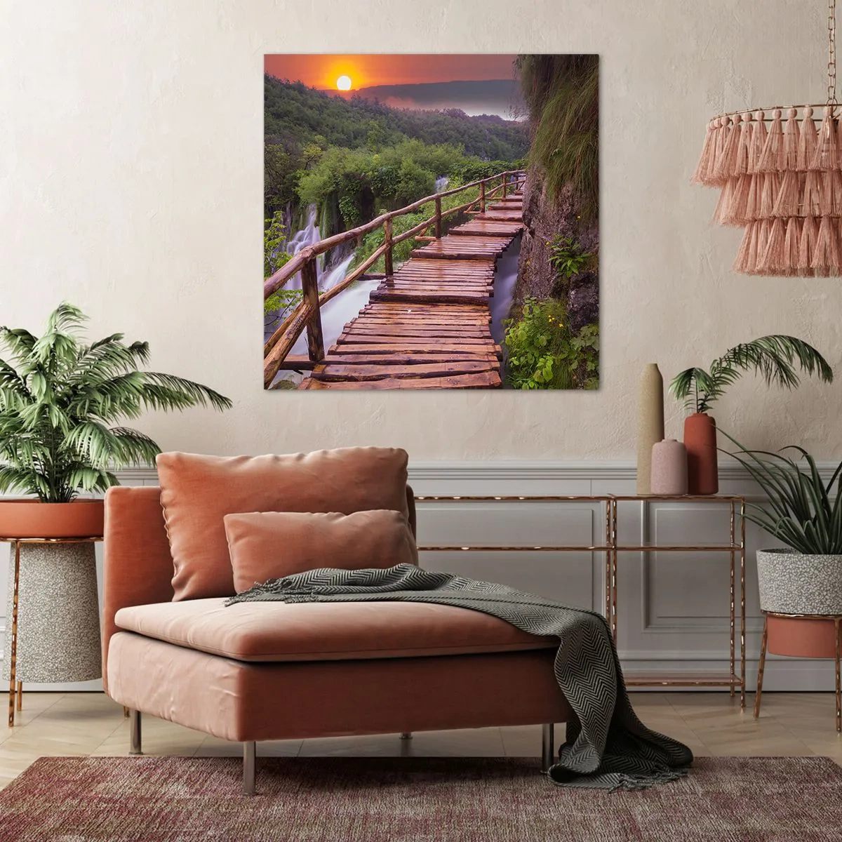 Cuadro sobre lienzo - Impresión de Imagen - Una belleza inimaginable - 30x30 cm