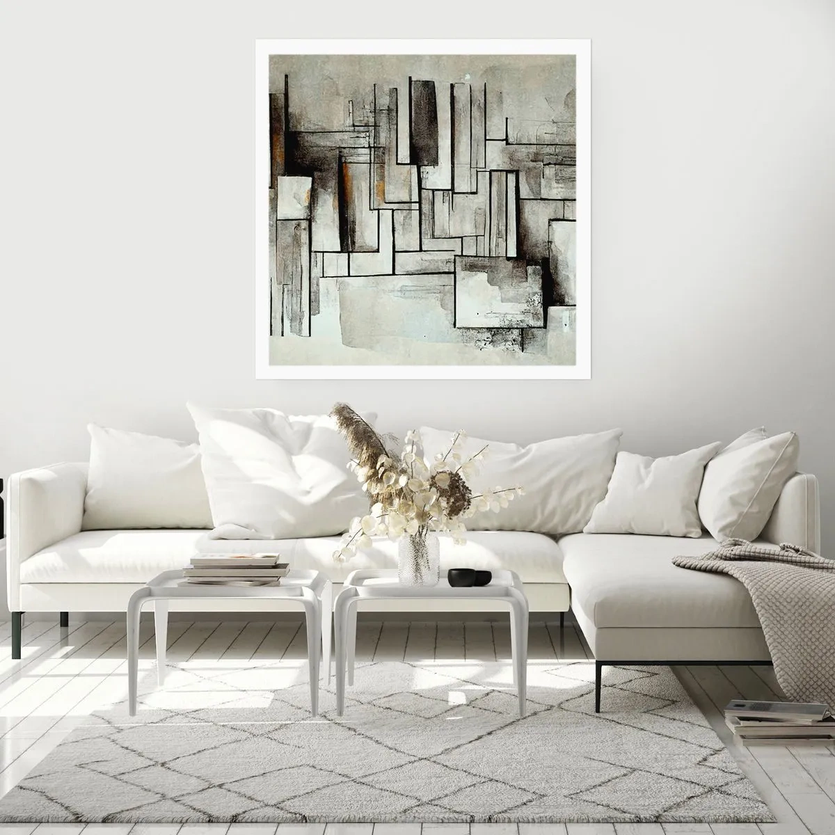 Póster - El poder de la sencillez - 60x60 cm