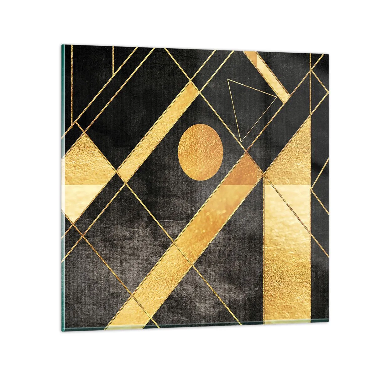 Cuadro sobre vidrio - Impresiones sobre Vidrio - Sol del desierto - 60x60 cm