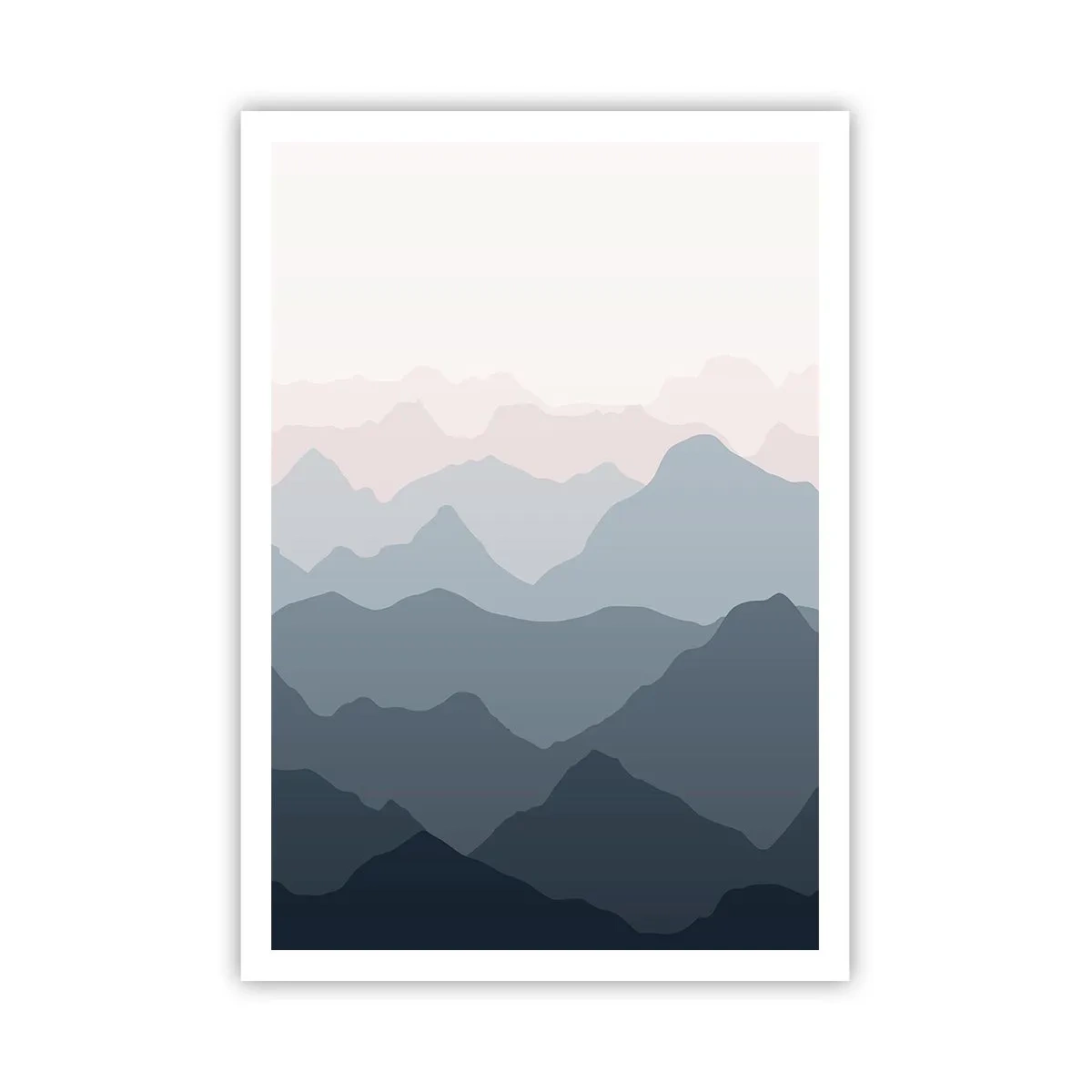 Póster - Cordilleras a la vista - 70x100 cm