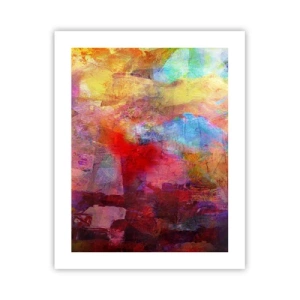Póster - Mira dentro del arco iris - 40x50 cm