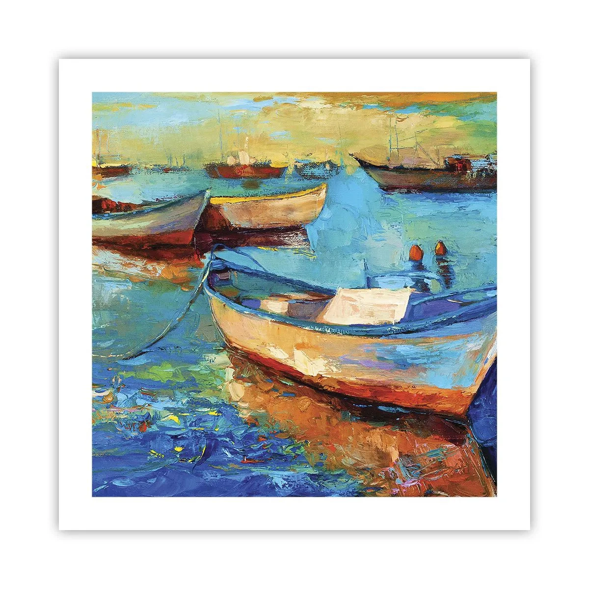 Póster - En la bahía sur - 50x50 cm
