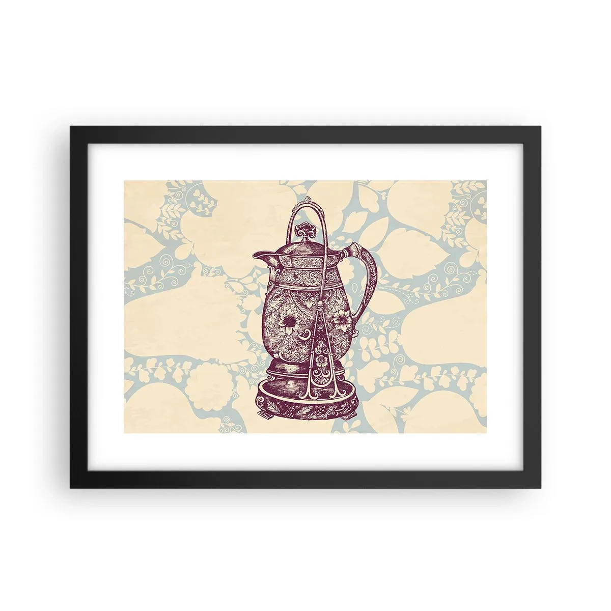 Póster en marco negro - La belleza de lo cotidiano - 40x30 cm